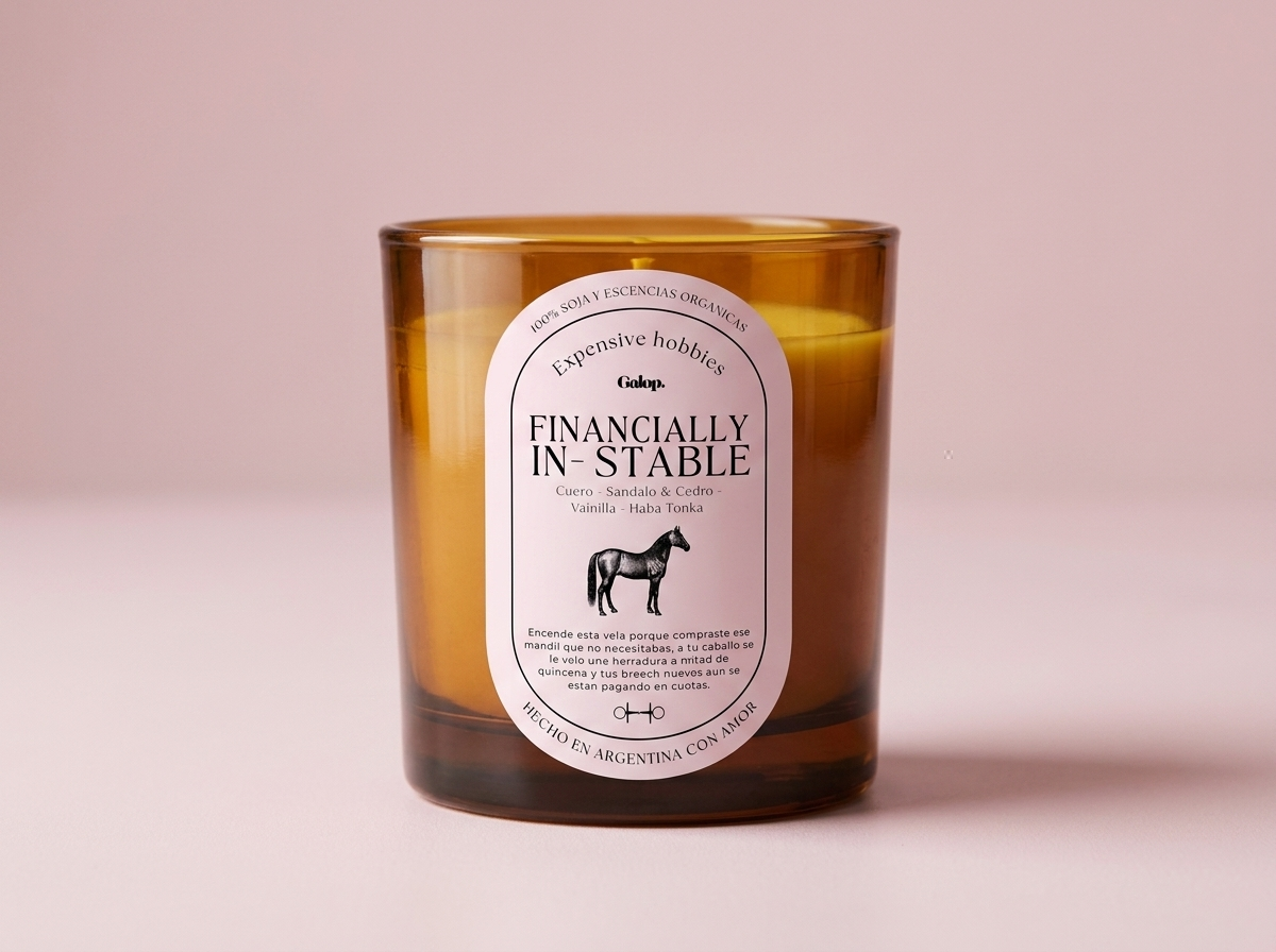 Velas para Horse Girls | Financially In-Stable