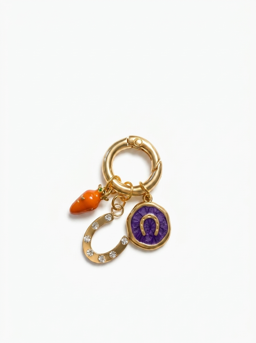 Charm con mosquetón Colors