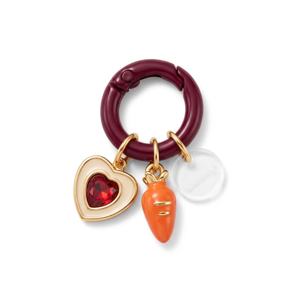 Charm con mosquetón Colors