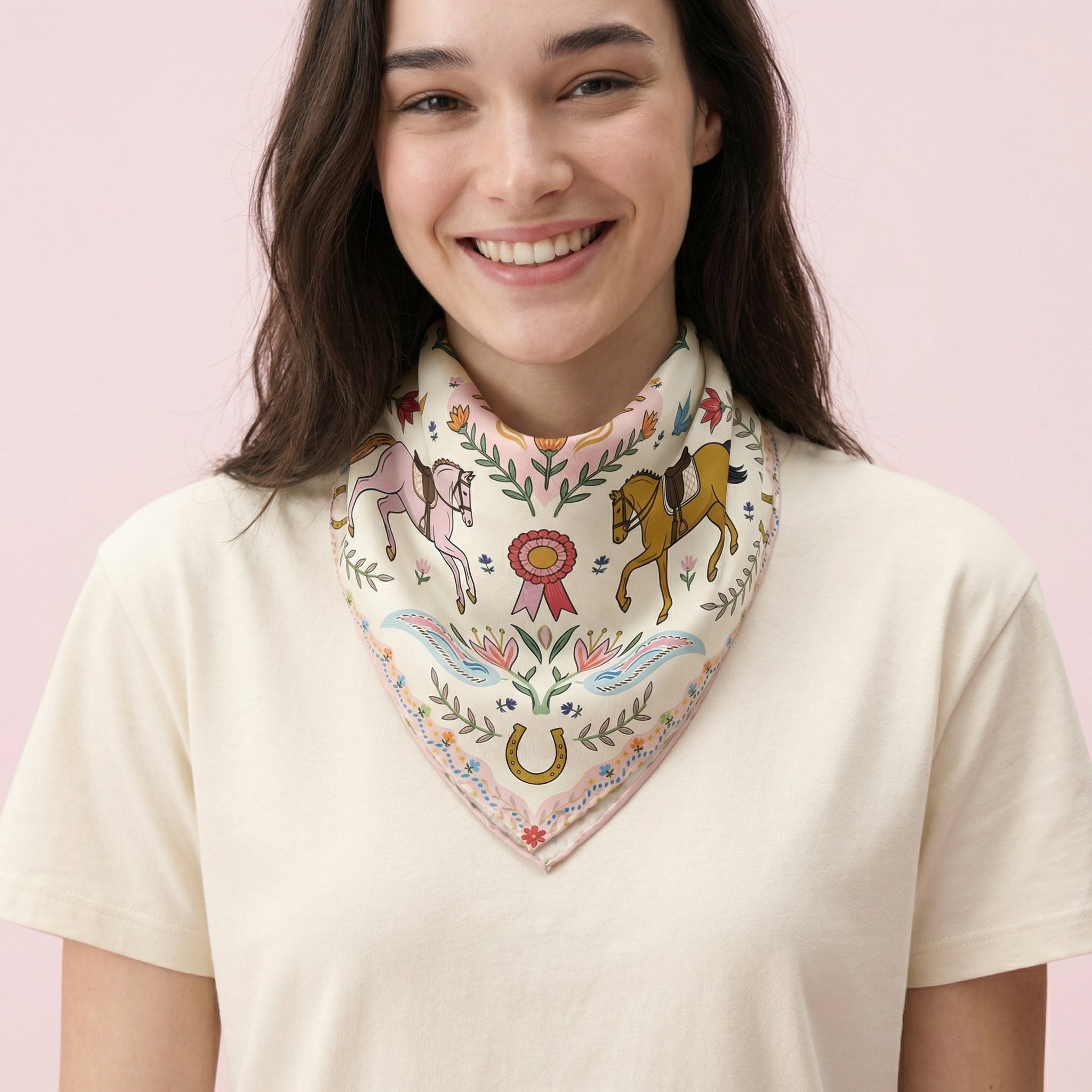 Pañuelo Jardin Ecuestre